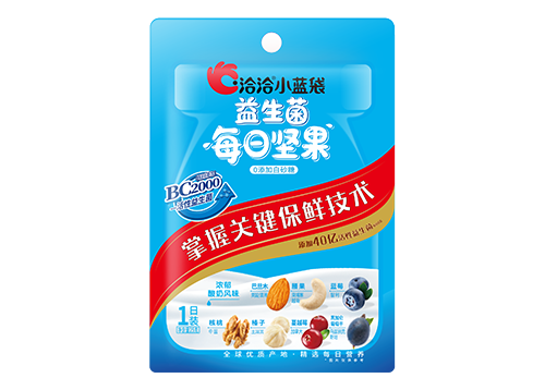 凯发k8小蓝袋益生菌每日坚果